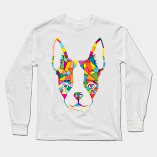 Rainbow Bulldog Long Sleeve T-Shirt